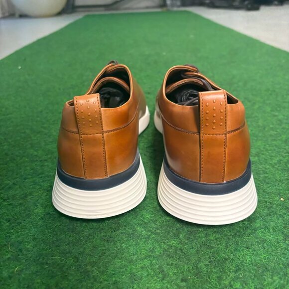 Wolfand & Shepherd Crossover Longwing Hybrid Brown Leather Shoe Lace-up 13 - Picture 5 of 10